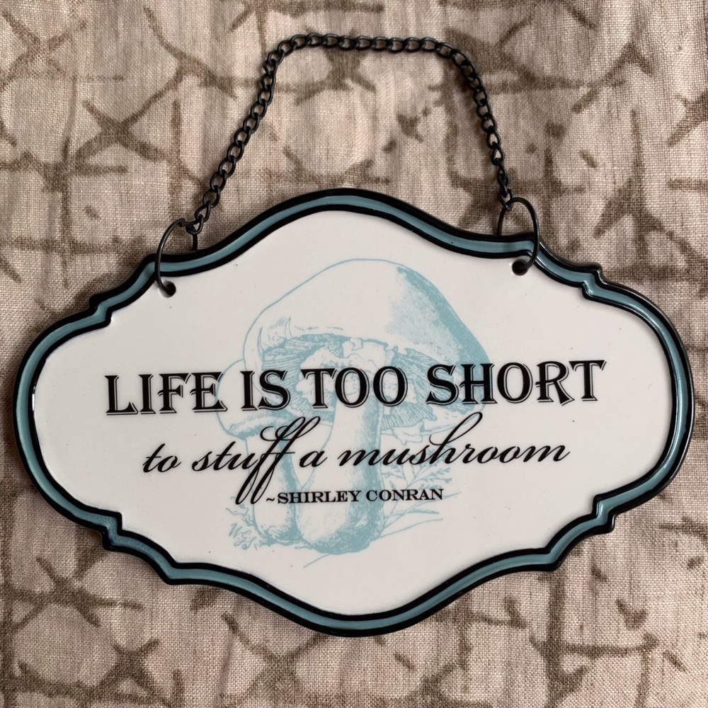 Porcelain truth...plaque wall decor.